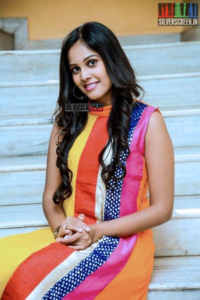 Chandini Tamilarasan at the Chitram Baalre Vichitram Press Meet