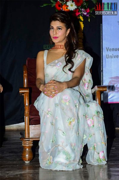 Jacqueline Fernandez at the International Commerce and Management Conference