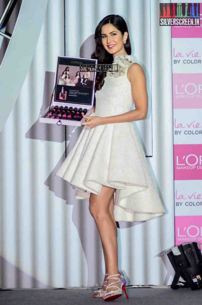 Katrina Kaif at the Launch of L'Oreal's La Vie En Rose Collection