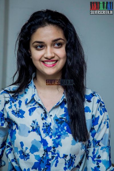 Keerthi Suresh Graces 100 Hours RJ Marathon by RJ Giri Giri