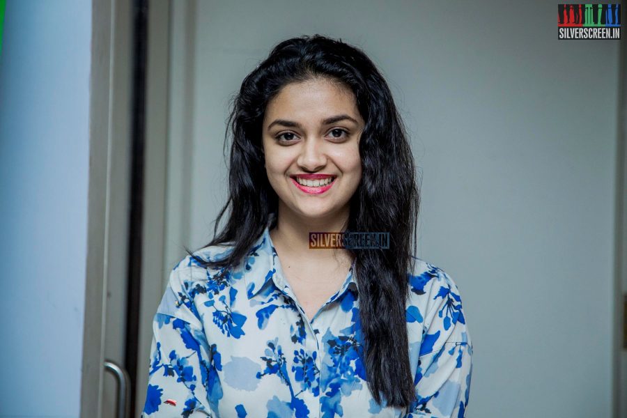 Keerthi Suresh Graces 100 Hours RJ Marathon by RJ Giri Giri