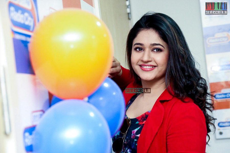 Poonam Bajwa at Radio City for a Promotional Event