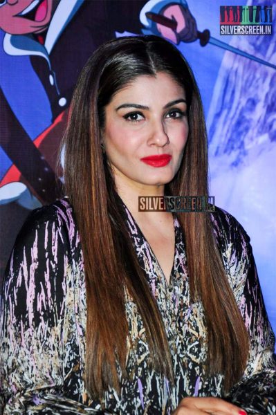 Raveena Tandon at Chota Bheem Movie Premiere