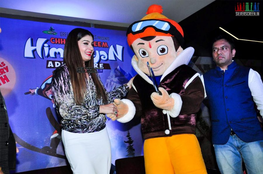 Raveena Tandon at Chota Bheem Movie Premiere