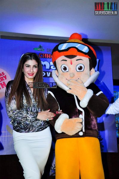 Raveena Tandon at Chota Bheem Movie Premiere