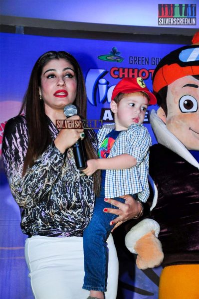 Raveena Tandon at Chota Bheem Movie Premiere