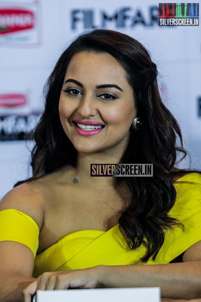 Sonakshi Sinha at the Announcement of 61st Britannia Filmfare Awards 2015