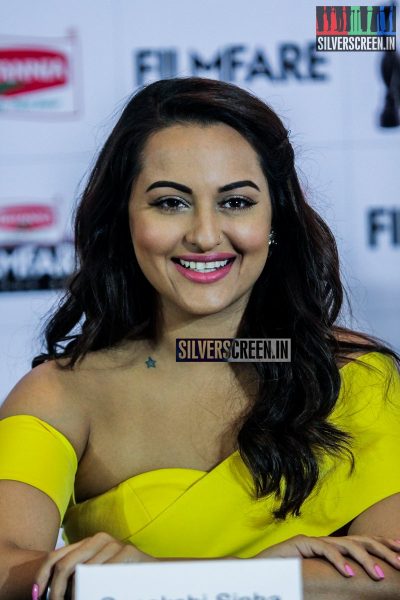 Sonakshi Sinha at the Announcement of 61st Britannia Filmfare Awards 2015