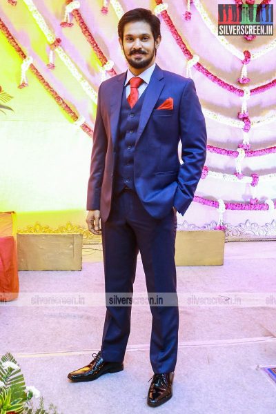 Actor Nakul-Sruti Wedding Reception Stills