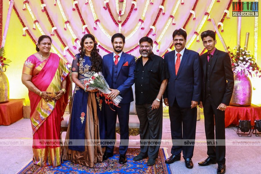 Actor Nakul-Sruti Wedding Reception Stills