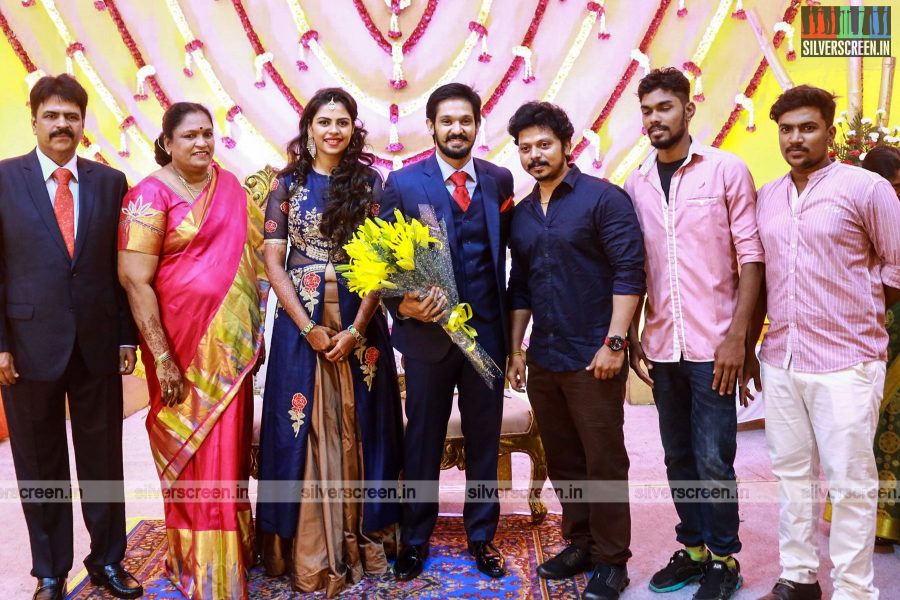 Actor Nakul-Sruti Wedding Reception Stills