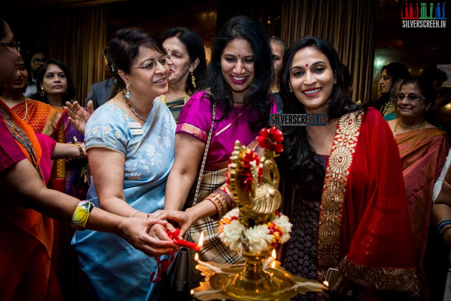 Aishwarya Dhanush Inaugurates Jewelled Treasures Exhibition