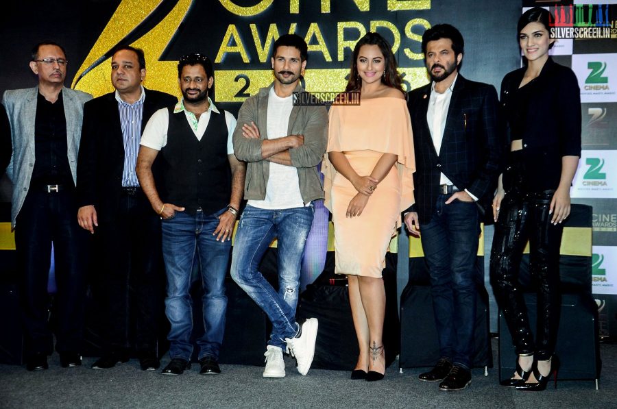 Celebrities at the Zee Cine Awards Press Meet Photos