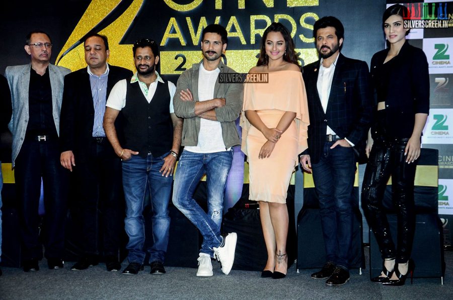 Celebrities at the Zee Cine Awards Press Meet Photos