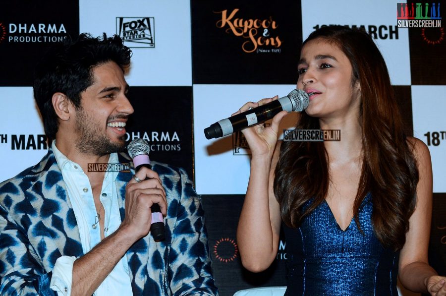 Kapoor & Sons Trailer Launch Photos