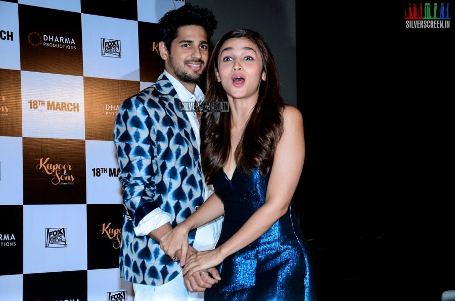 Kapoor & Sons Trailer Launch Photos