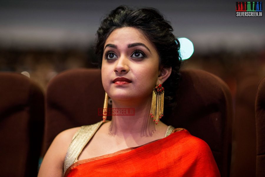 Keerthi Suresh at the 9th Edision Awards