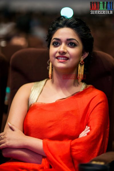 Keerthi Suresh at the 9th Edision Awards