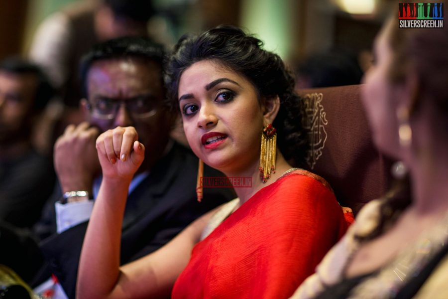 Keerthi Suresh at the 9th Edision Awards