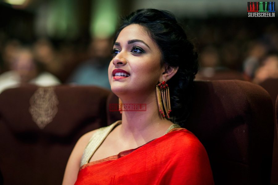 Keerthi Suresh at the 9th Edision Awards