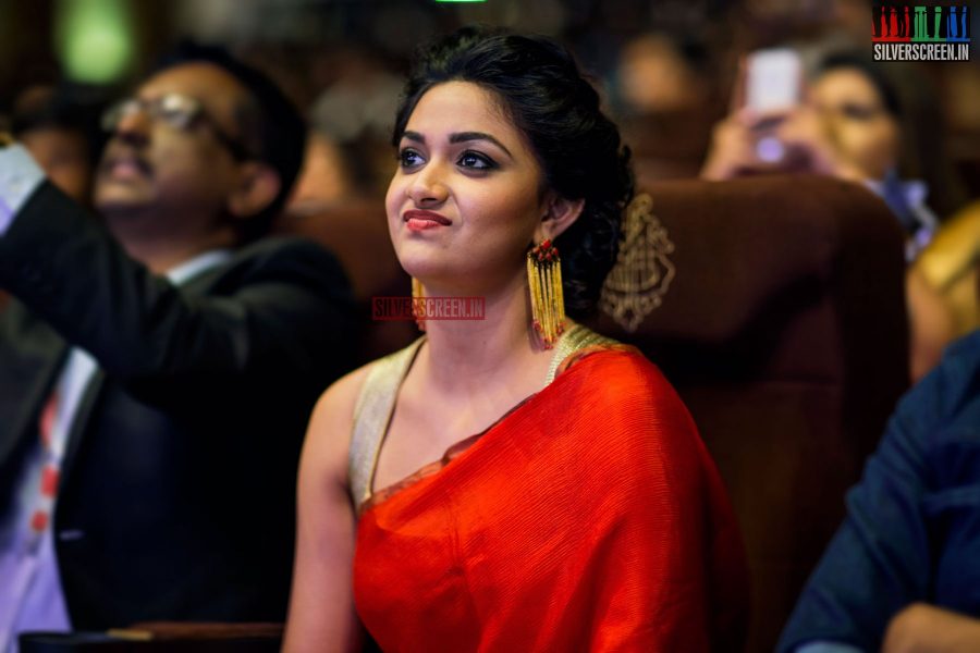 Keerthi Suresh at the 9th Edision Awards