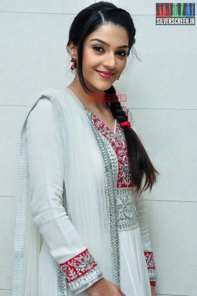 Mehrene Kaur at the Krishna Gaadi Veera Prema Gaadha Promotions