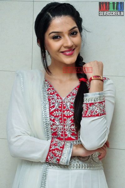 Mehrene Kaur at the Krishna Gaadi Veera Prema Gaadha Promotions