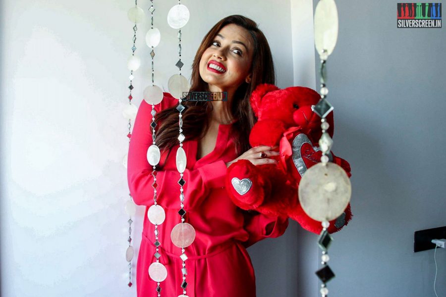 Sana Khan's Valentine Day Photoshoot Stills