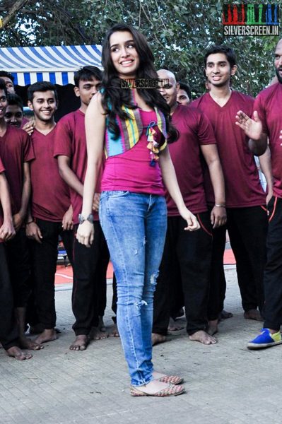 Shraddha Kapoor On Location of Baaghi