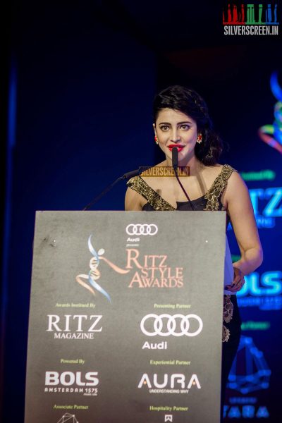 Shruti Haasan, Vijay Sethupathi & Jayam Ravi at Audi Ritz Style Awards 2016