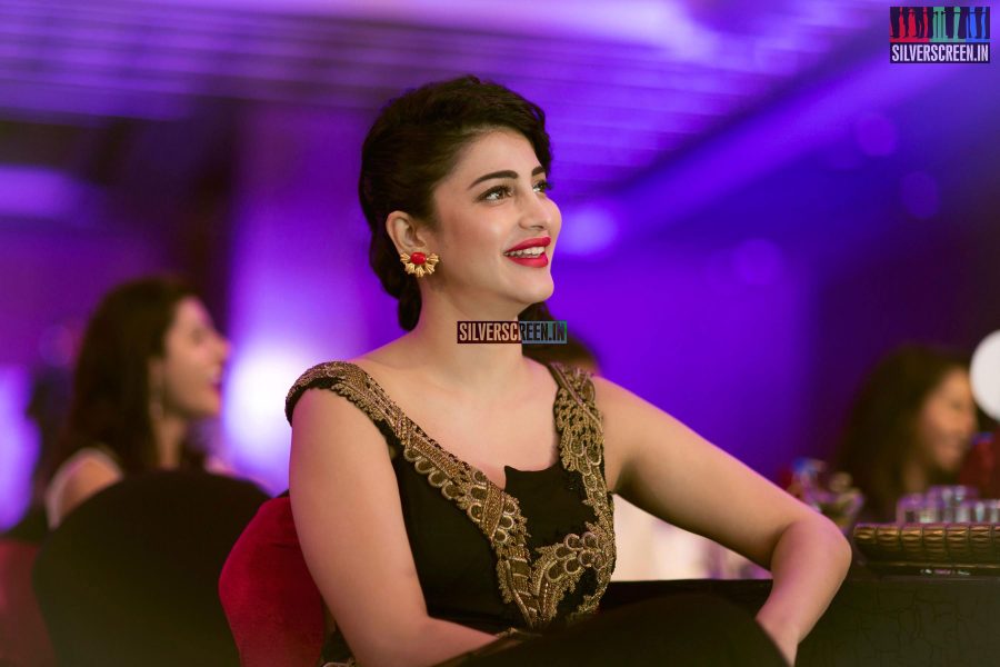 Shruti Haasan, Vijay Sethupathi & Jayam Ravi at Audi Ritz Style Awards 2016