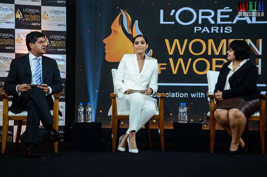 Sonam Kapoor at the Launch of L’Oreal Paris’ Women of Worth Campaign