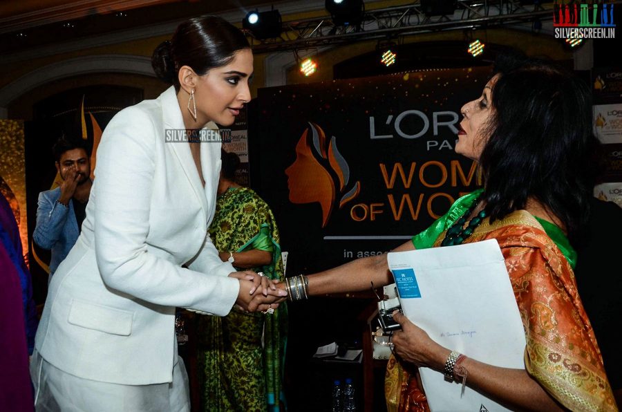 Sonam Kapoor at the Launch of L’Oreal Paris’ Women of Worth Campaign