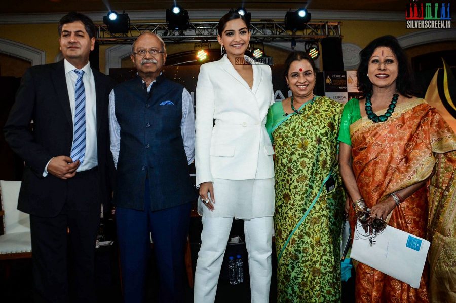 Sonam Kapoor at the Launch of L’Oreal Paris’ Women of Worth Campaign