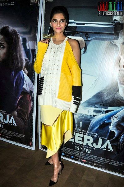 Sonam Kapoor at the Neerja Song Launch