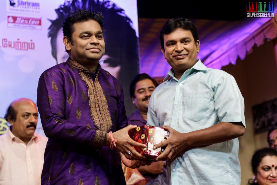 AR Rahman at 100th Day Show of Paritchaikku Neramaachu Play