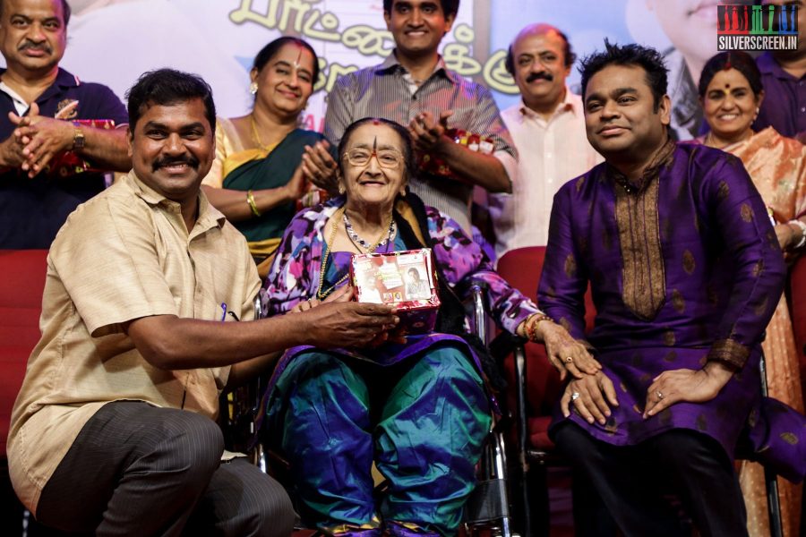 AR Rahman at 100th Day Show of Paritchaikku Neramaachu Play