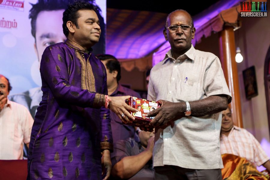 AR Rahman at 100th Day Show of Paritchaikku Neramaachu Play