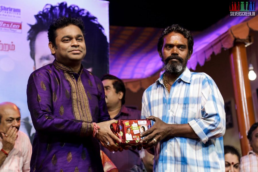 AR Rahman at 100th Day Show of Paritchaikku Neramaachu Play