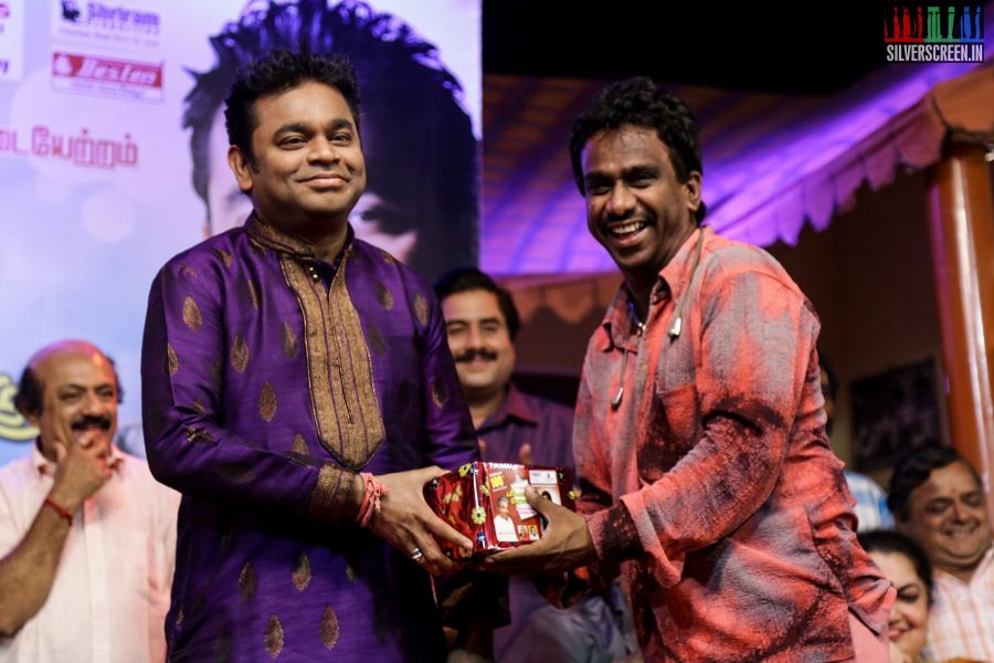 AR Rahman at 100th Day Show of Paritchaikku Neramaachu Play