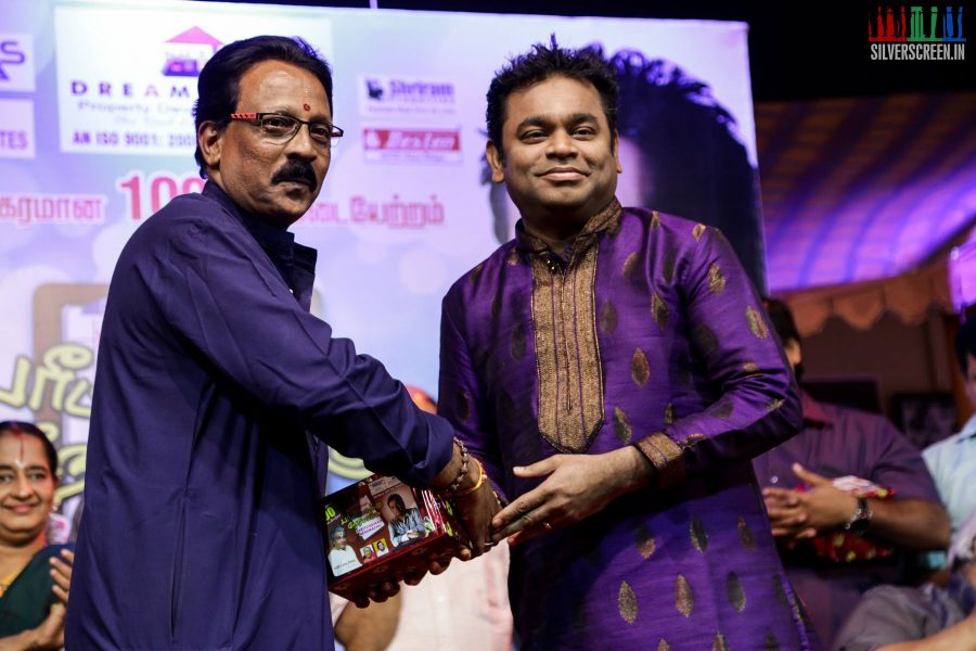 AR Rahman at 100th Day Show of Paritchaikku Neramaachu Play