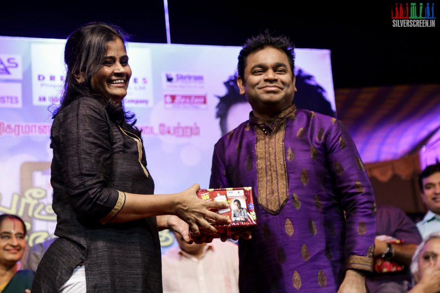 AR Rahman at 100th Day Show of Paritchaikku Neramaachu Play