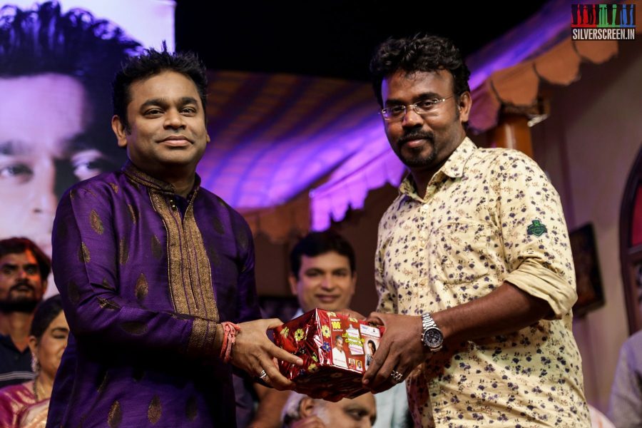 AR Rahman at 100th Day Show of Paritchaikku Neramaachu Play