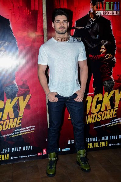 Celebrities at Rocky Handsome Movie Premiere