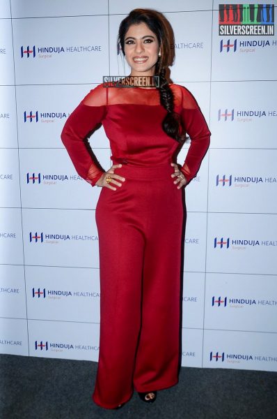 Kajol and Mandira Bedi at the Hinduja Healthcare's Women's Wellness & Cancer Clinic Launch