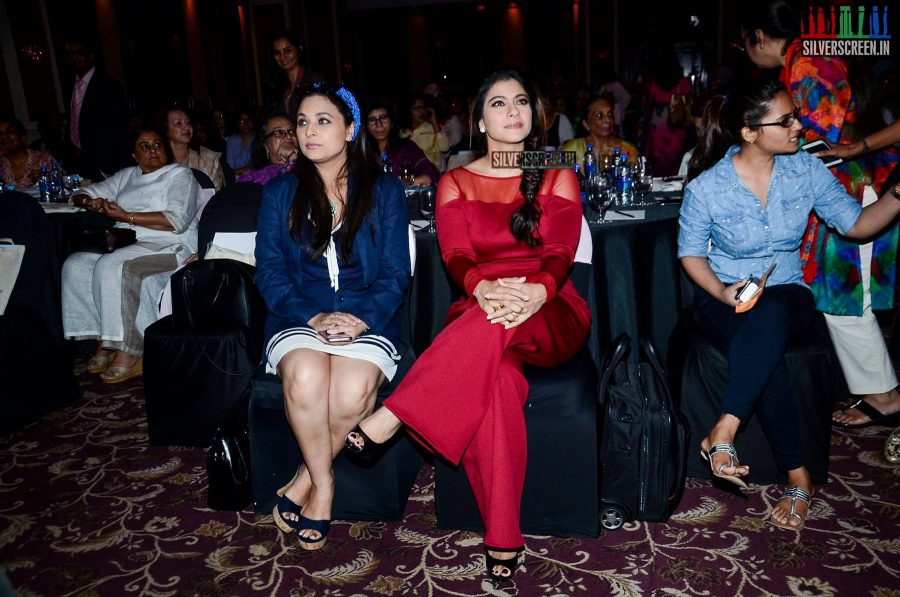 Kajol and Mandira Bedi at the Hinduja Healthcare's Women's Wellness & Cancer Clinic Launch