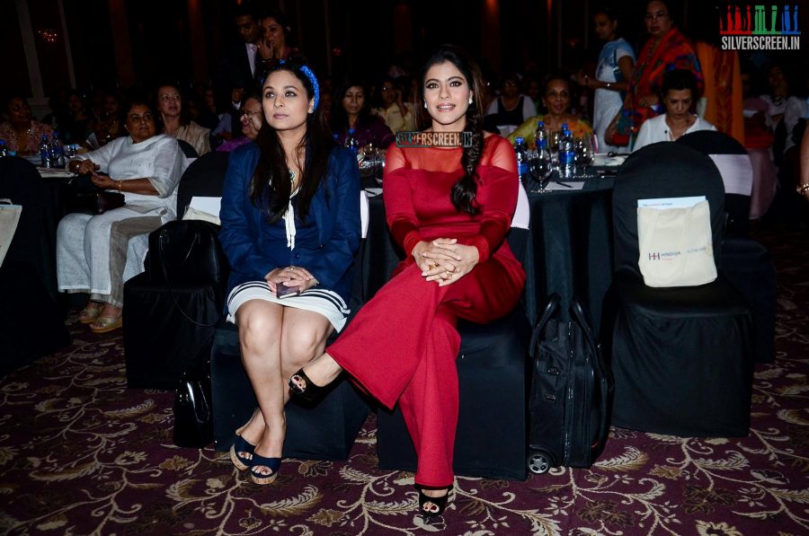 Kajol and Mandira Bedi at the Hinduja Healthcare's Women's Wellness & Cancer Clinic Launch