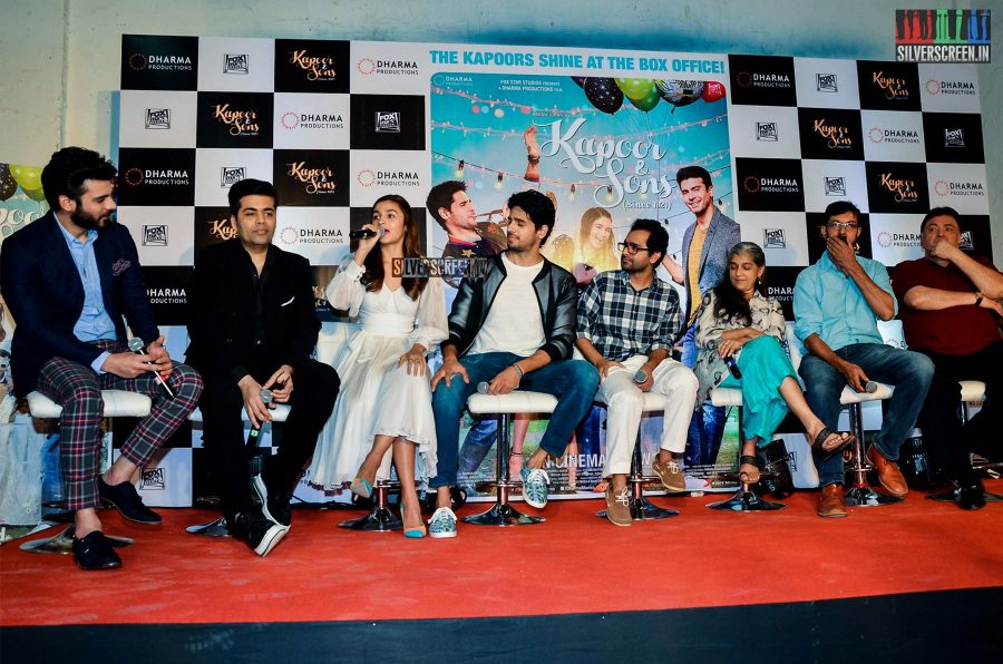 Kapoor and Sons Success Meet Photos