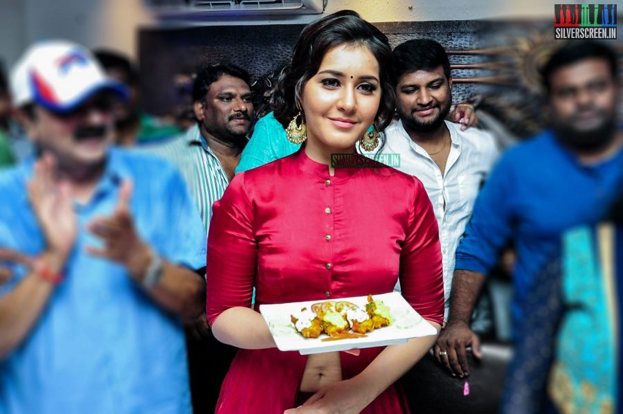 Rashi Khanna at the Launch of Bahar Cafe Restaurant