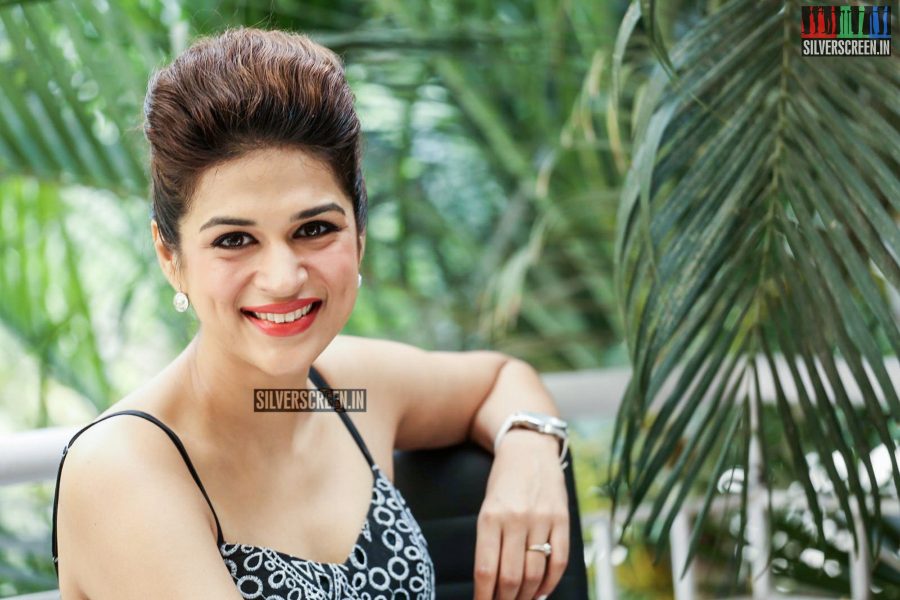 Shraddha Das at Guntur Talkies Promotions